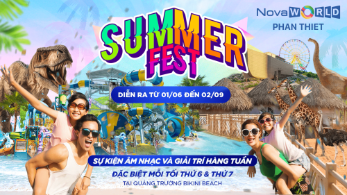 RỰC RỠ SẮC MÀU LỄ HỘI TẠI ĐIỂM ĐẾN HÀNG ĐẦU MIỀN NAM - NOVAWORLD PHAN THIET