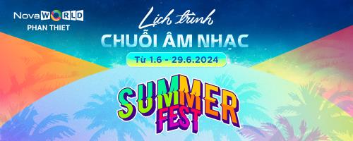 LỊCH TRÌNH BIỂU DIỄN ÂM NHẠC SIÊU MÊ TẠI SUMMER FEST!