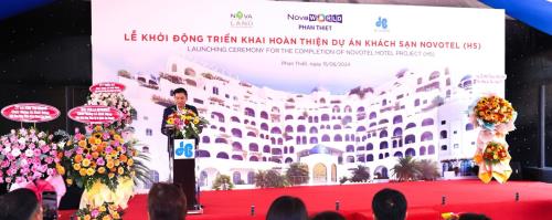 TẬP ĐOÀN NOVALAND VÀ TẬP ĐOÀN XÂY DỰNG HÒA BÌNH KHỞI ĐỘNG TRIỂN KHAI HOÀN THIỆN DỰ ÁN KHÁCH SẠN NOVOTEL TẠI NOVAWORLD PHAN THIET