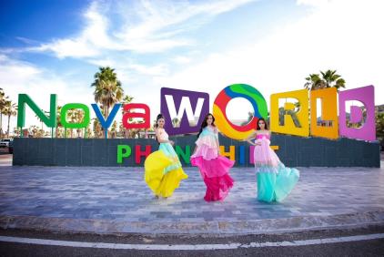"THÀNH PHỐ SẮC ĐẸP" NOVAWORLD PHAN THIET RỰC RỠ CÙNG DÀN MISS GRAND VIETNAM