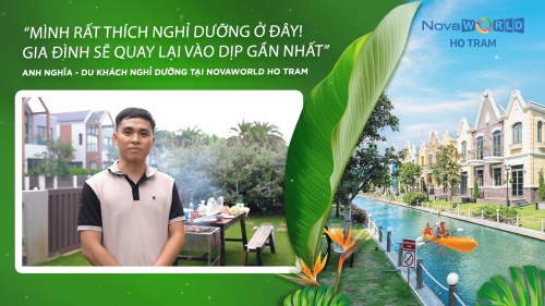 VILLA BIỂN TẠI NOVAWORLD HO TRAM ĐƯỢC LÒNG ĐÔNG ĐẢO DU KHÁCH