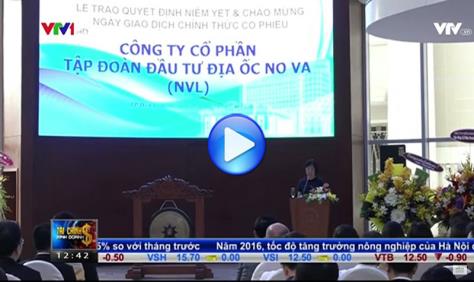 NOVALAND GROUP STOCK EXCHANGE LISTING CEREMONY - VTV