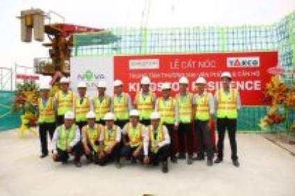 NOVALAND GROUP HELD TOPPING-OUT CEREMONY FOR KINGSTON RESIDENCE PROJECT