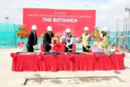 NOVALAND GROUP HELD TOPPING-OUT CEREMONY FOR THE BOTANICA PROJECT