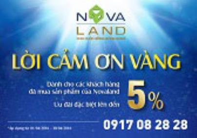 “GOLDEN THANK YOU”, SPECIAL DISCOUNTS UP TO 5%