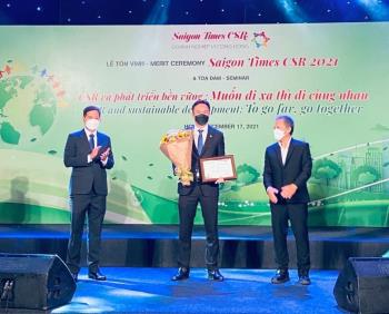 SAIGON TIMES CSR 2021 TÔN VINH DOANH NGHIỆP VÌ CỘNG ĐỒNG BỀN VỮNG
