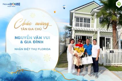 WELCOME TO NOVAWORLD PHAN THIET – MR. VUI NGUYEN’S FAMILY, THE OWNER OF FLORIDA VILLA