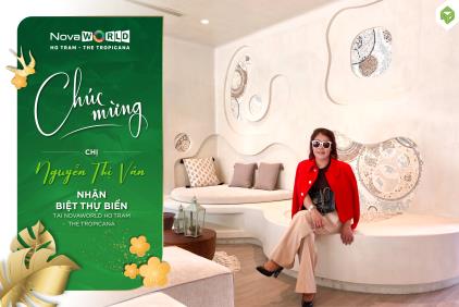 INVESTOR EXCITEDLY TAKES OVER A VILLA TO WELCOME NEW YEAR